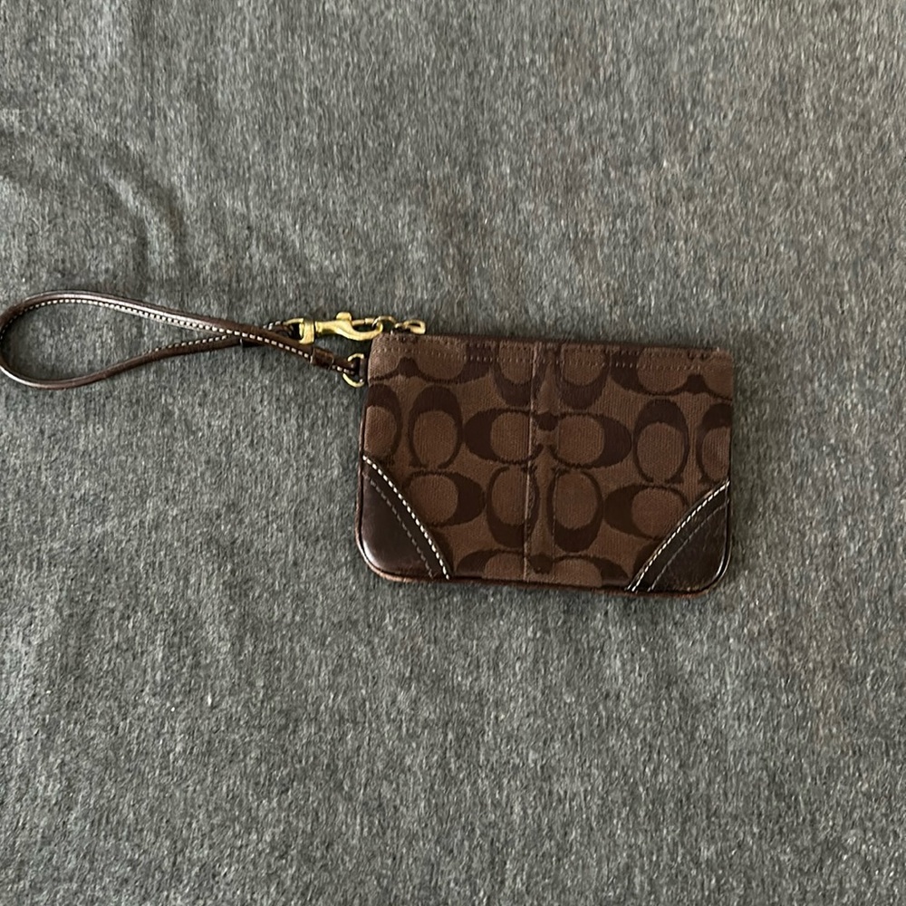 Coach wristlet